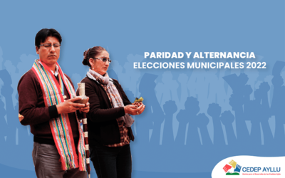 PARIDAD Y ALTERNANCIA EN ELECCIONES MUNICIPALES 2022